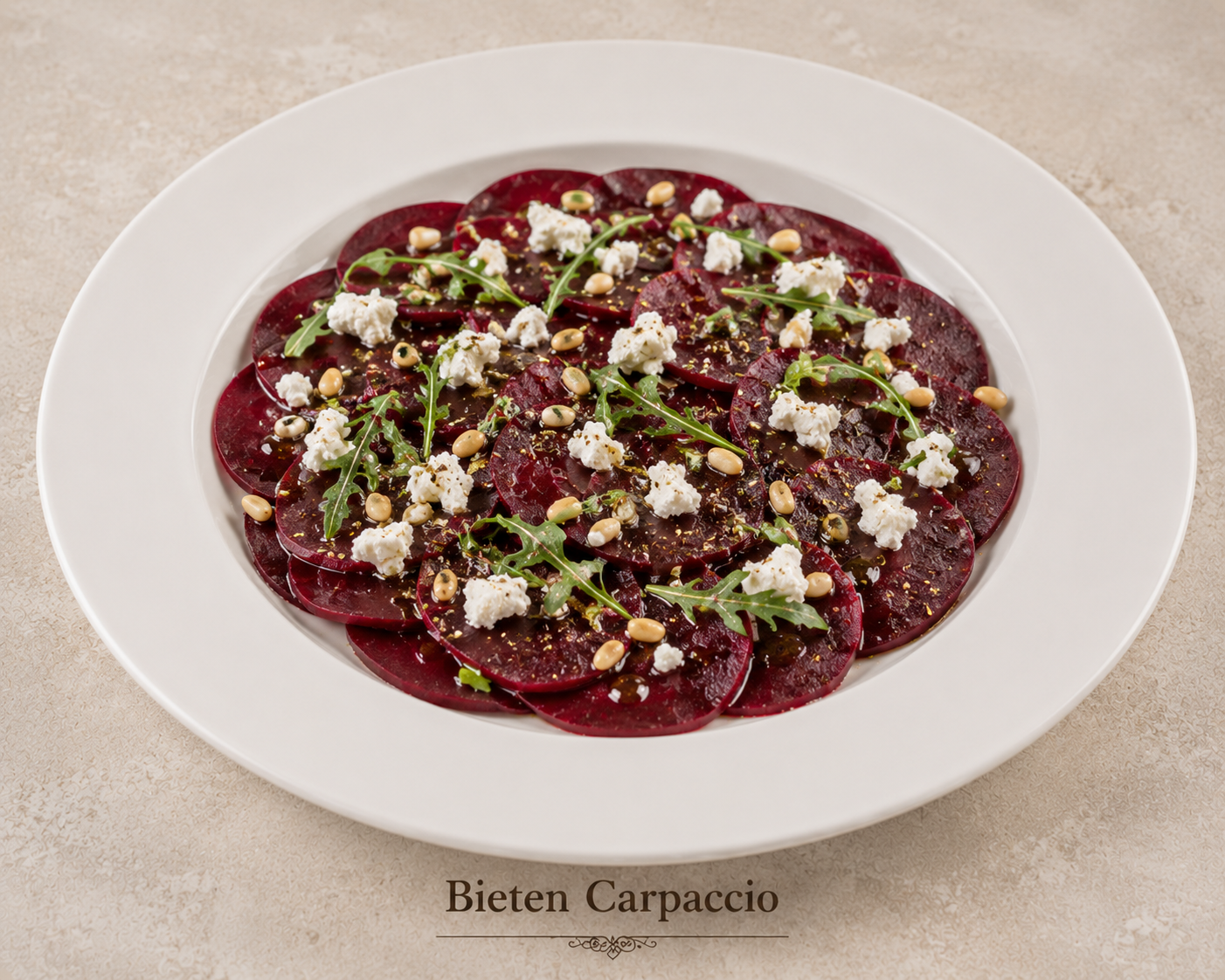 Bieten Carpaccio