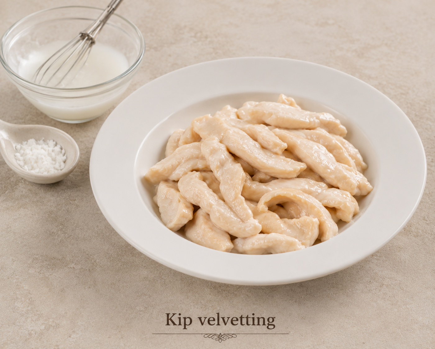 Kip velvetting
