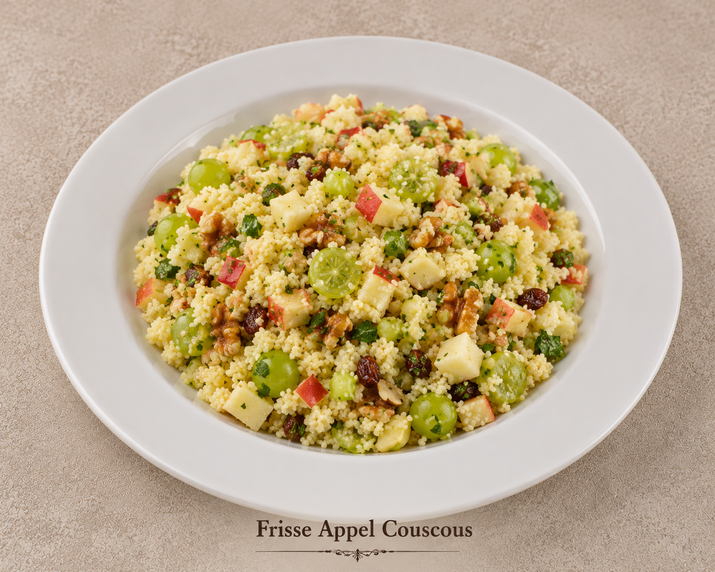Frisse Appel Couscous