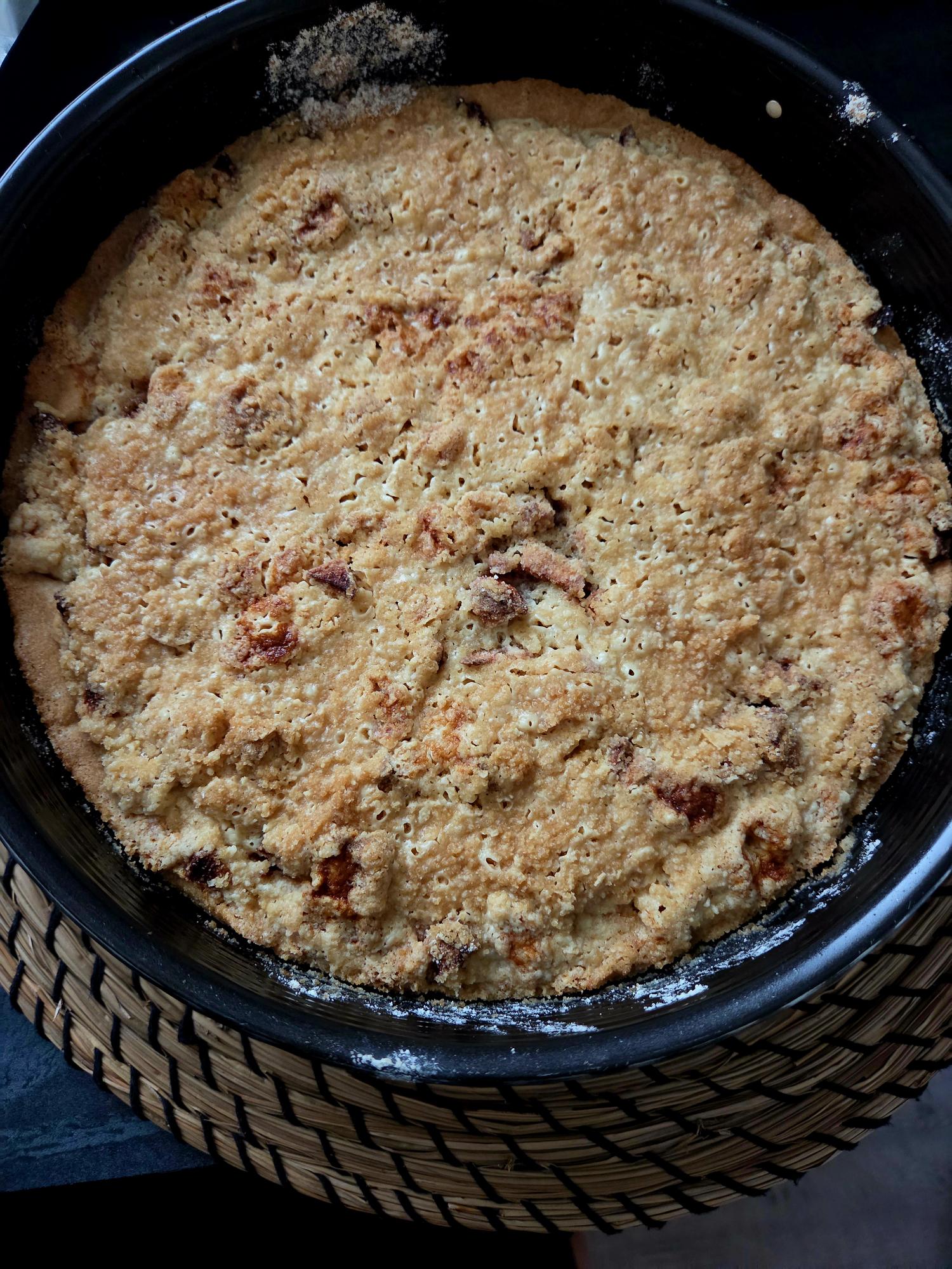 Applecrumble glutenvrij