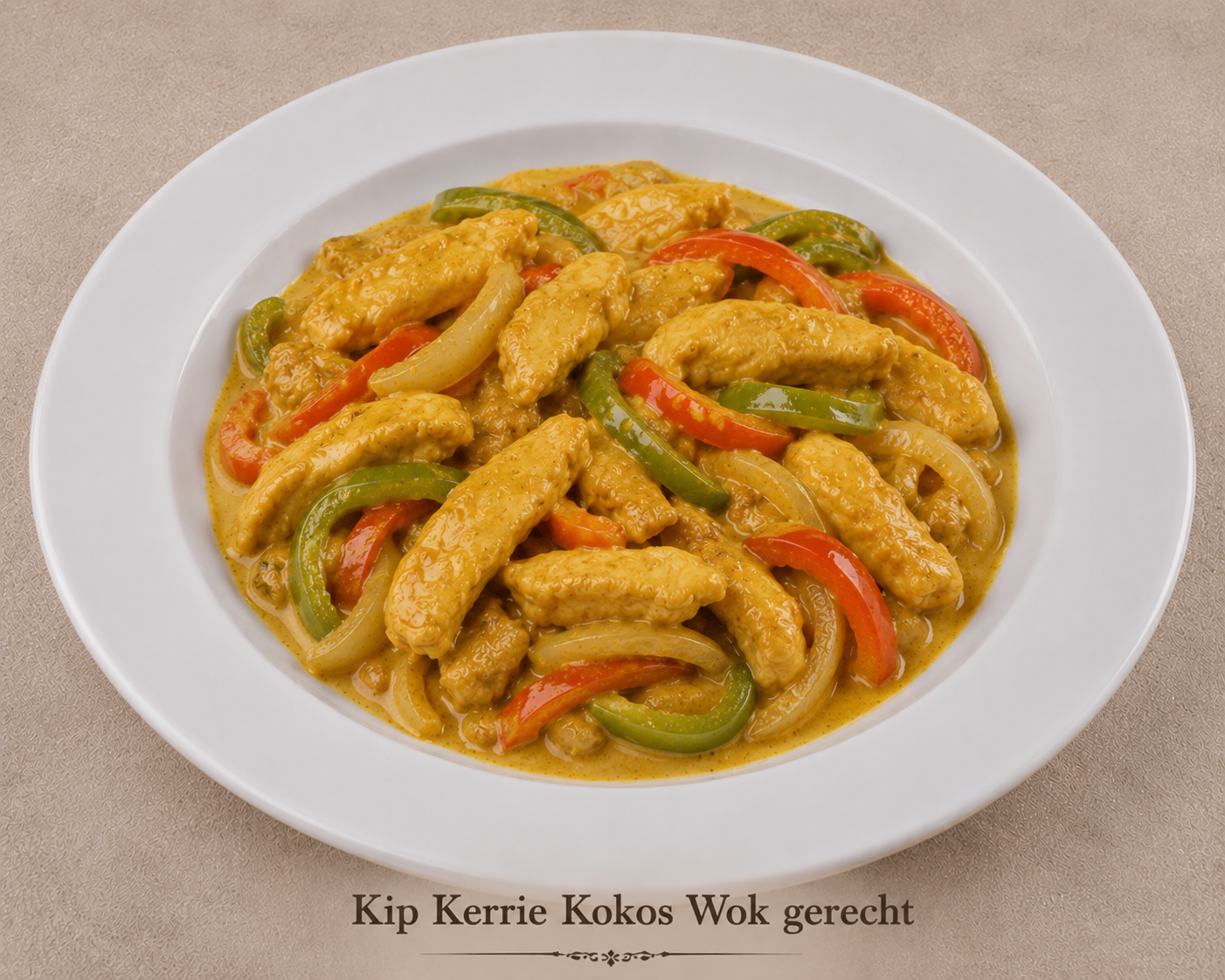 Kerrie / kokos (voor wok)